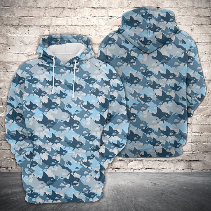 Amazing Camouflage Shark 3D Printed Hoodie/Zipper Hoodie - 8258cb7fae0d Amazing Camouflage Shark 3D Printed Hoodie/Zipper Hoodie - 8258cb7fae0d