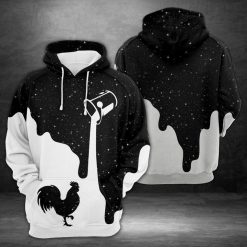 Amazing Chicken Galaxy 3D Printed Hoodie/Zipper Hoodie - c1d6ae07377c
