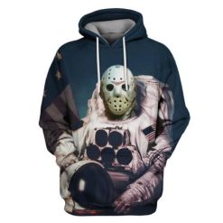 Astronaut Jason Voorhees 3D Printed Hoodie/Zipper Hoodie - ee4df1113347