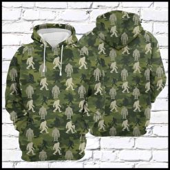 Bigfoot Camo 3D Printed Hoodie/Zipper Hoodie - 571cf5bbb420