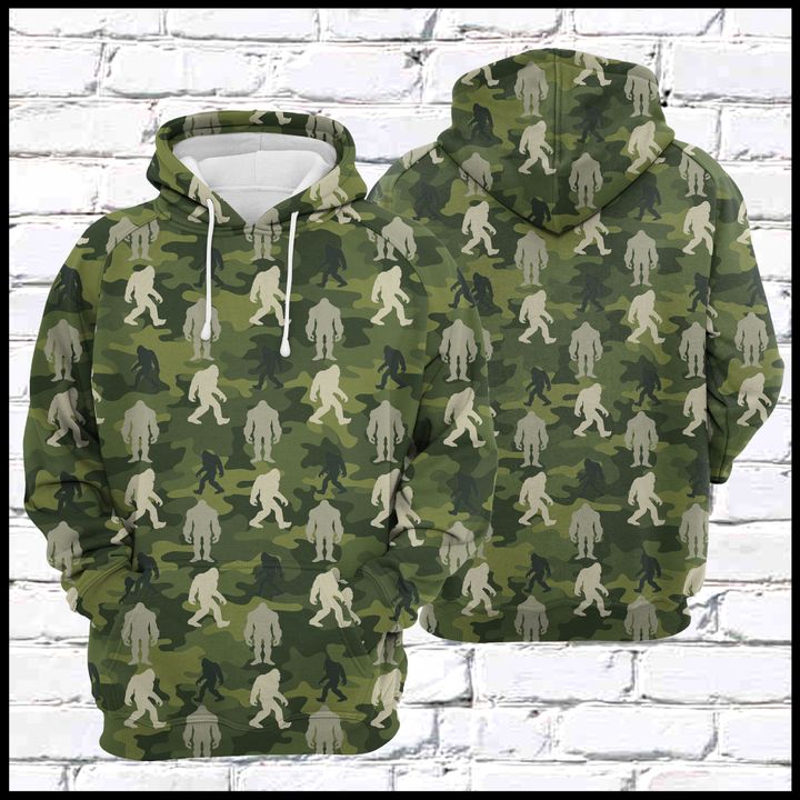 Bigfoot Camo 3D Printed Hoodie/Zipper Hoodie - 571cf5bbb420 Bigfoot Camo 3D Printed Hoodie/Zipper Hoodie - 571cf5bbb420