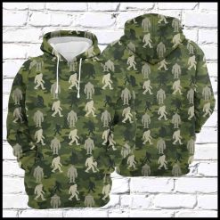 Bigfoot Camo 3D Printed Hoodie/Zipper Hoodie - c4cfc45412e1