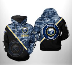 Buffalo Sabres NHL Camo Team 3D Printed Hoodie/Zipper Hoodie - 11d3657569f2