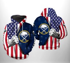 Buffalo Sabres NHL US FLag 3D Printed Hoodie/Zipper Hoodie - 8c469fc39a2d