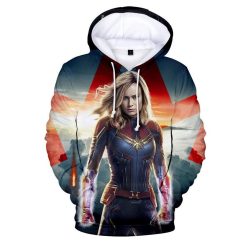 Captain Marvel Carol Danvers 3D Printed Hoodie/Zipper Hoodie - 2b205a6ce4ef