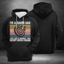 Darts Dad Darts Dad 3D Printed Hoodie/Zipper Hoodie - 768fcd9ac4ff