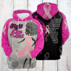Fight Like A Girl 3D Printed Hoodie/Zipper Hoodie - e53e70faa1f3