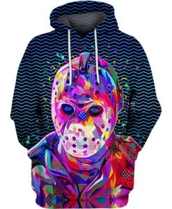 Friday 13th Jason Voorhees Pop Portraits Halloween 3D Printed Hoodie/Zipper Hoodie - 0725ab4fc6b6