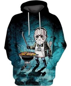 Friday The 13Th Jason Mom Loves The Cook 3D Printed Hoodie/Zipper Hoodie - 542a98bb310e