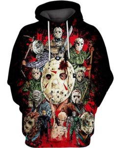 Friday The 13Th Jason Voorhees Puzzle 3D Printed Hoodie/Zipper Hoodie - 988977f302d6