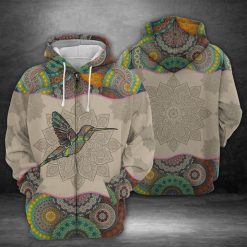 Hummingbird 3D Printed Hoodie/Zipper Hoodie - a715d5c10a24