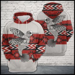 Hummingbird Zentangle Native Pattern 3D Printed Hoodie/Zipper Hoodie - 50cfd03db167