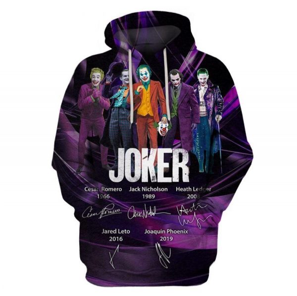 Joker Legends Character Signature 3D Printed Hoodie/Zipper Hoodie - 72f3465e83dd Joker Legends Character Signature 3D Printed Hoodie/Zipper Hoodie - 72f3465e83dd