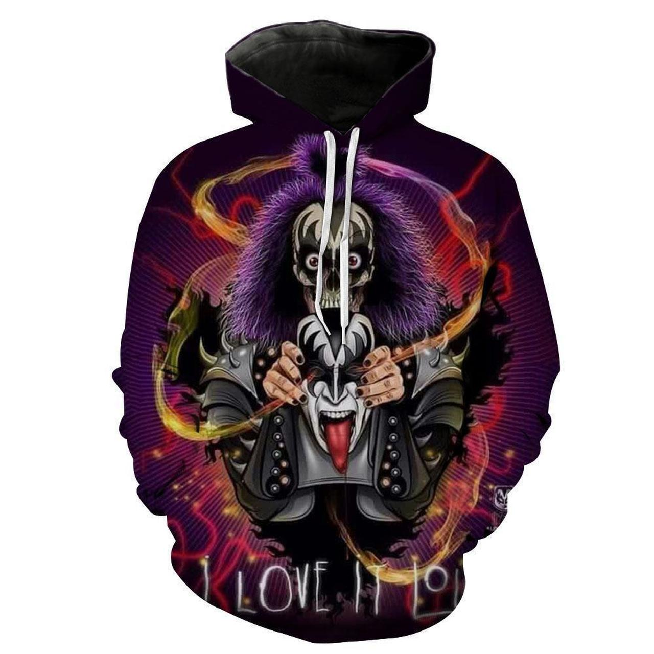 Kiss Band 3D Printed Hoodie/Zipper Hoodie - 590611cc4649 Kiss Band 3D Printed Hoodie/Zipper Hoodie - 590611cc4649