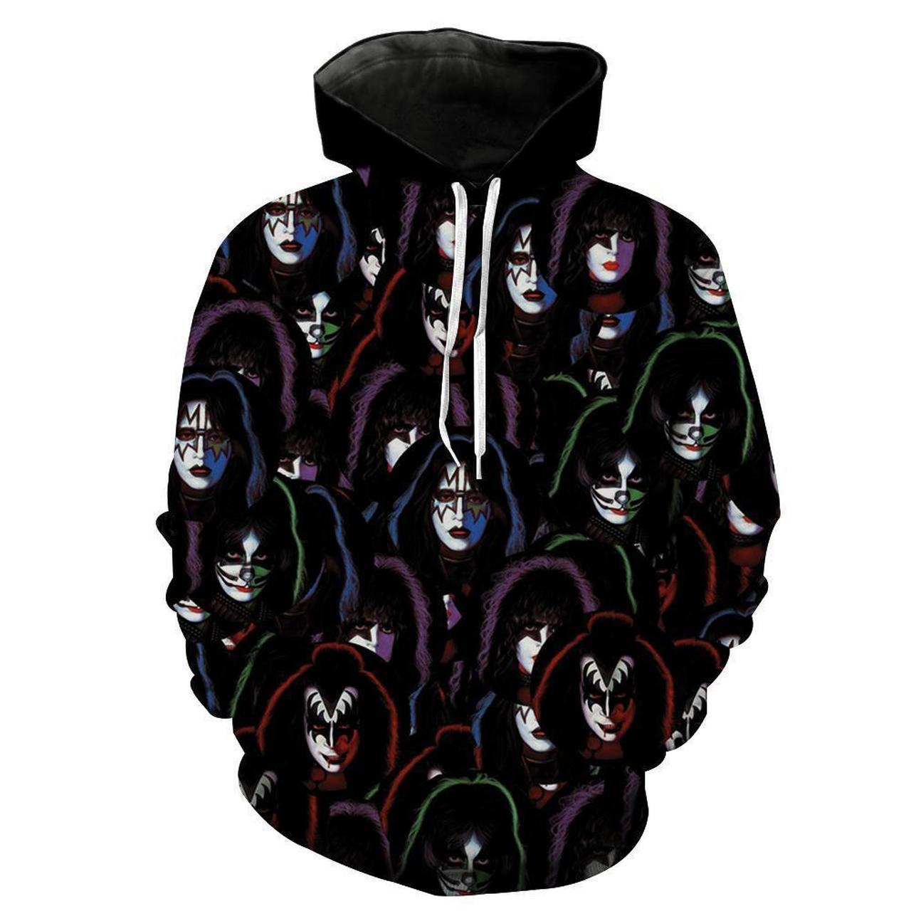 Kiss Band 3D Printed Hoodie/Zipper Hoodie - 9361723cf01f Kiss Band 3D Printed Hoodie/Zipper Hoodie - 9361723cf01f