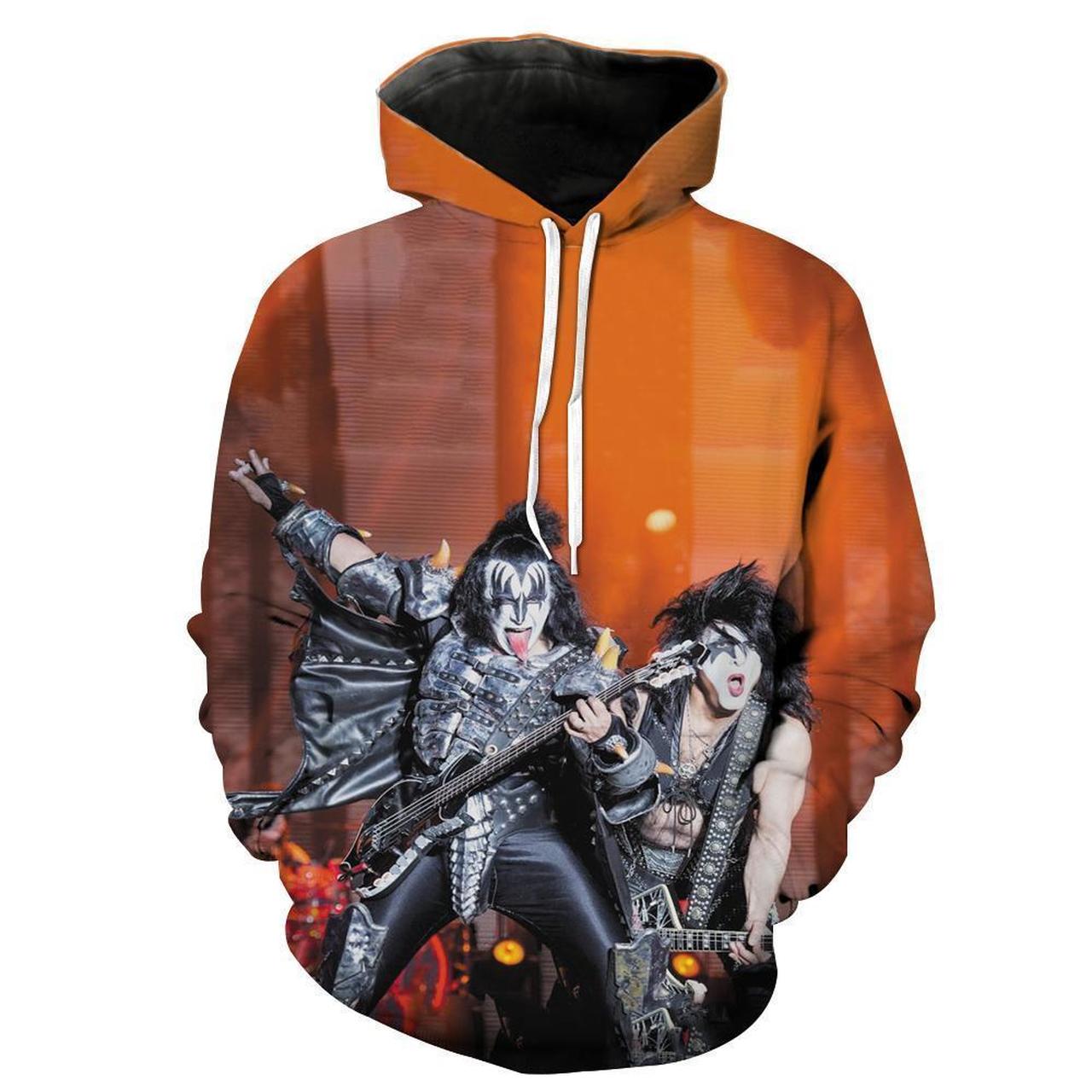 Kiss Band 3D Printed Hoodie/Zipper Hoodie - e3766258d7a6 Kiss Band 3D Printed Hoodie/Zipper Hoodie - e3766258d7a6