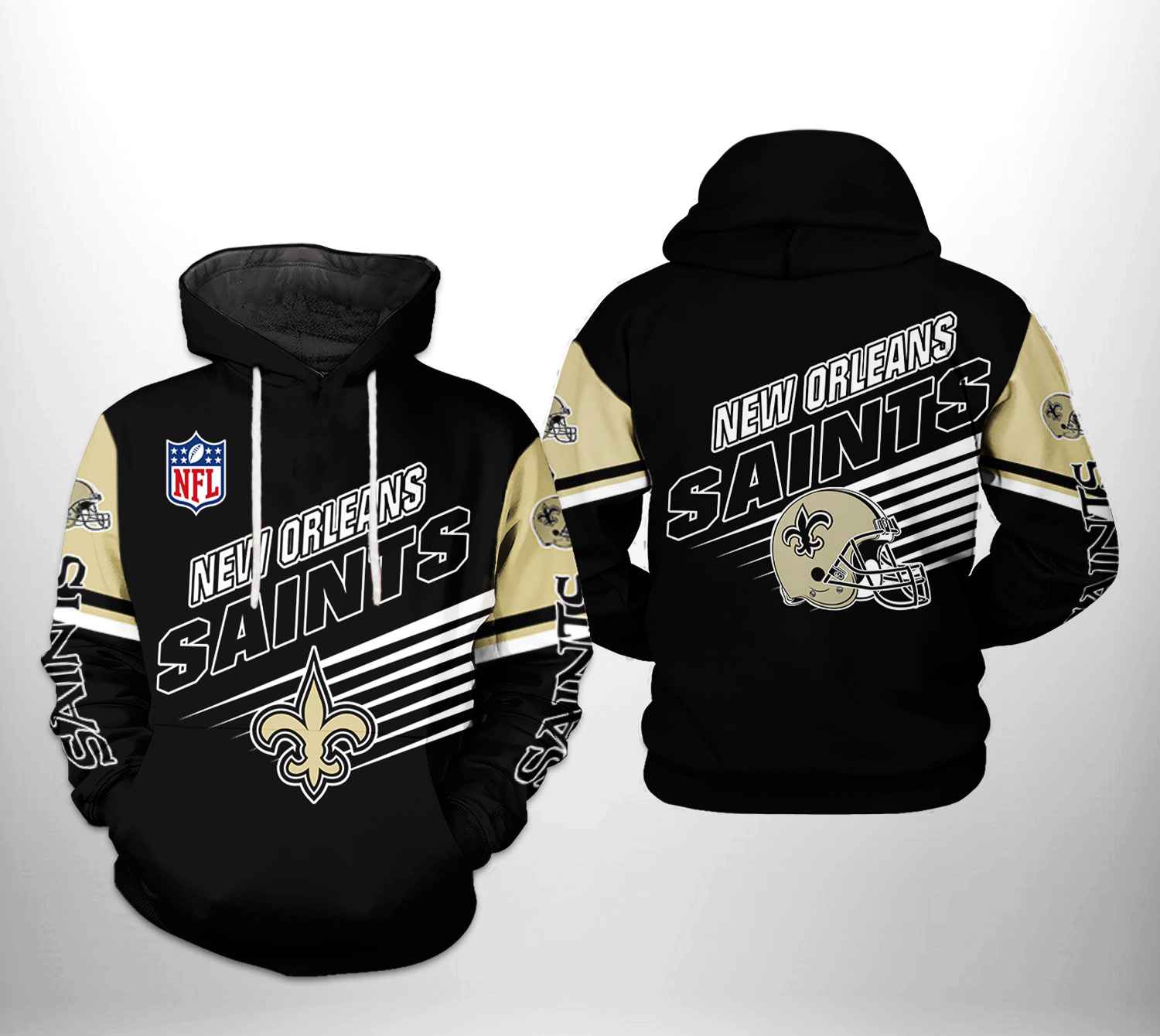 New Orleans Saints NFL Team 3D Printed Hoodie/Zipper Hoodie - 24933d2c6cbc New Orleans Saints NFL Team 3D Printed Hoodie/Zipper Hoodie - 24933d2c6cbc