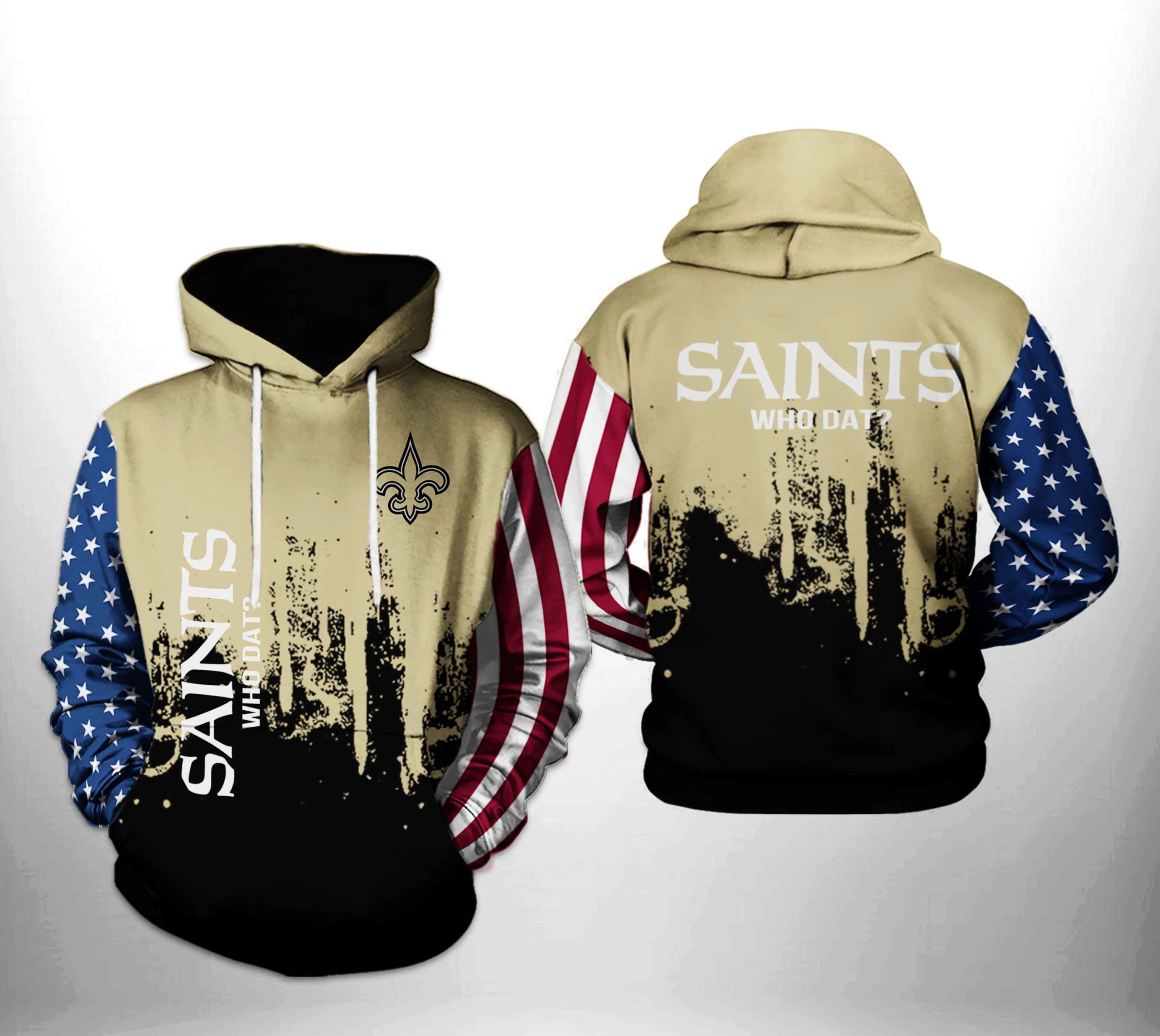 New Orleans Saints NFL Team US 3D Printed Hoodie/Zipper Hoodie - 618d688ac9b4 New Orleans Saints NFL Team US 3D Printed Hoodie/Zipper Hoodie - 618d688ac9b4