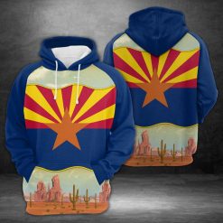 Our Arizona 3D Printed Hoodie/Zipper Hoodie - de8be3a787d7