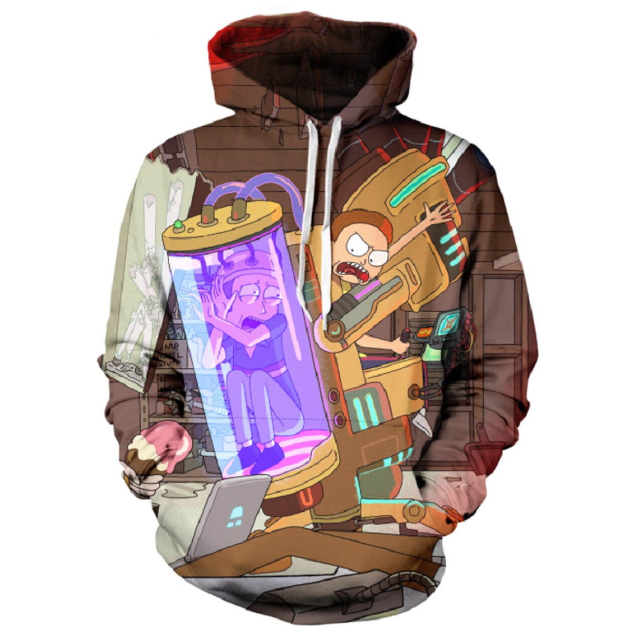Rick And Morty 3D Printed Hoodie/Zipper Hoodie - 5b1cee0e70a3 Rick And Morty 3D Printed Hoodie/Zipper Hoodie - 5b1cee0e70a3