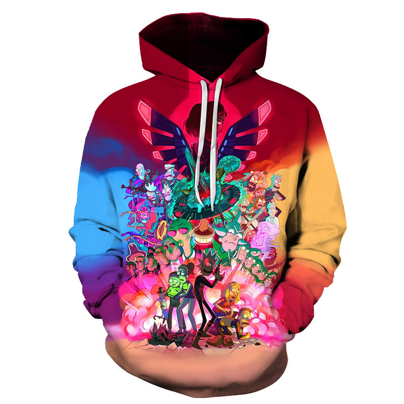 Rick And Morty 3D Printed Hoodie/Zipper Hoodie - 8492f29fff0a Rick And Morty 3D Printed Hoodie/Zipper Hoodie - 8492f29fff0a