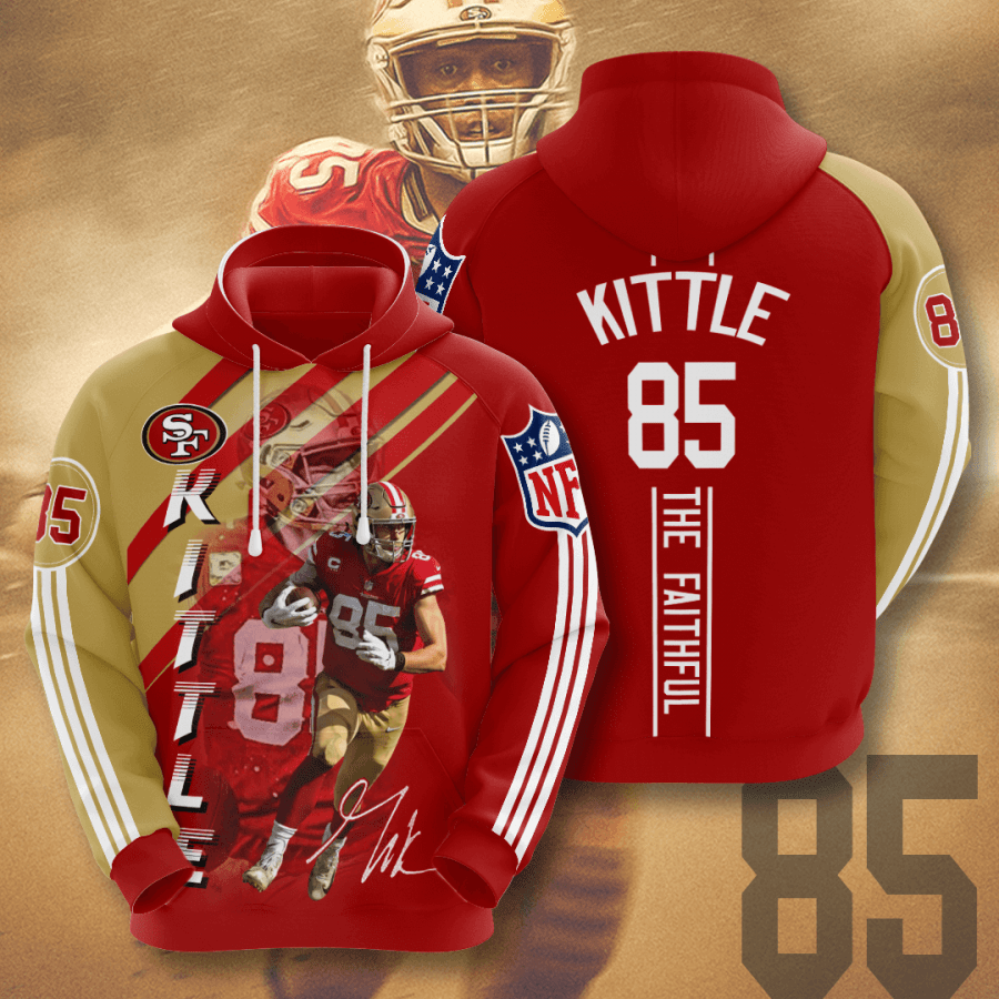 San Francisco 49ers 3D Printed Hoodie/Zipper Hoodie - f34d60b7d6ef San Francisco 49ers 3D Printed Hoodie/Zipper Hoodie - f34d60b7d6ef