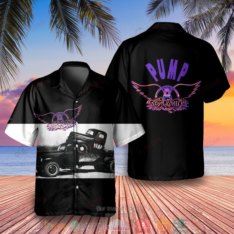 Aerosmith Band Pump Hawaiian Shirt Aerosmith Band Pump Hawaiian Shirt