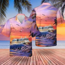 Aida Cruises Red Hawaiian Shirt 2