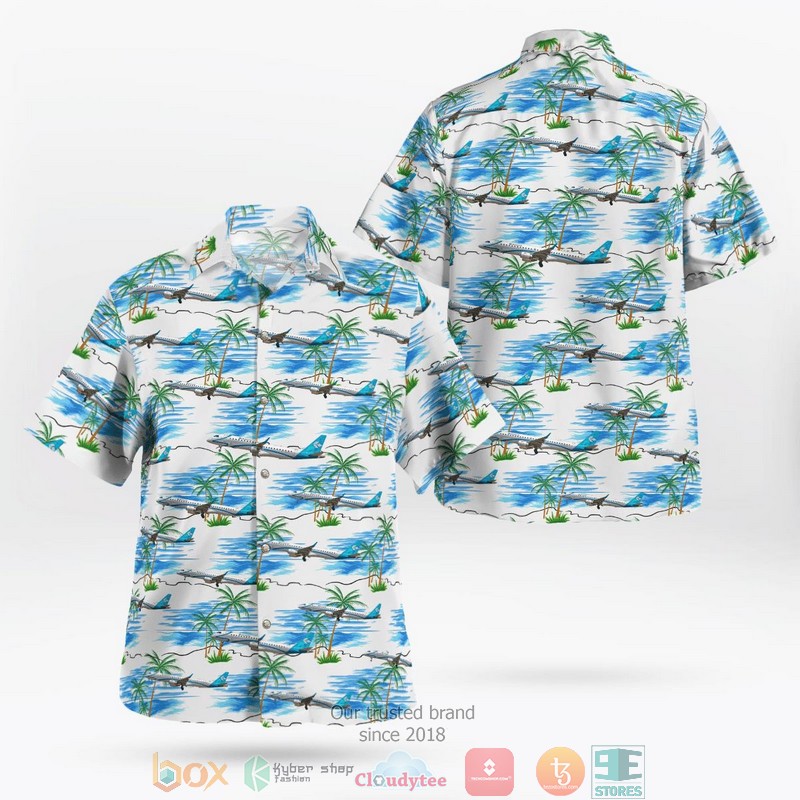 Air Dolomiti Embraer Erj195 Hawaiian Shirt Air Dolomiti Embraer Erj195 Hawaiian Shirt