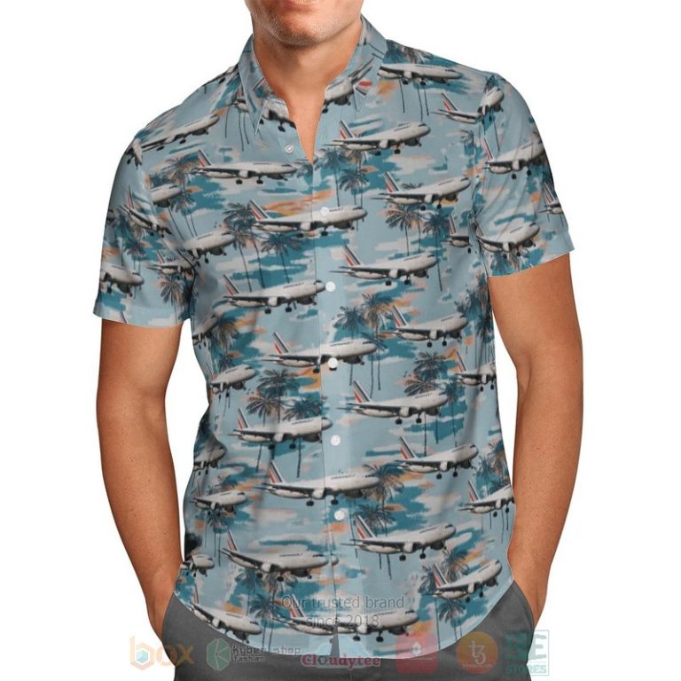 Air-France-Airbus-A320-Hawaiian-Shirt-1
