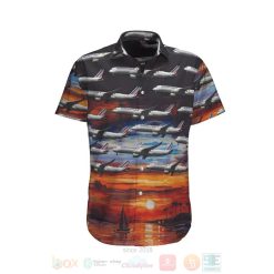 Air France Airbus A350 941 Hawaiian Shirt 2