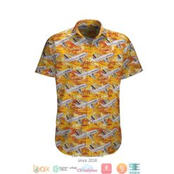 Air France Boeing 737 200 Hawaiian Shirt 2