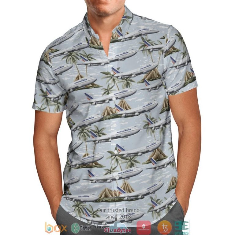 Air-France-Boeing-747-200-Hawaiian-Shirt-1