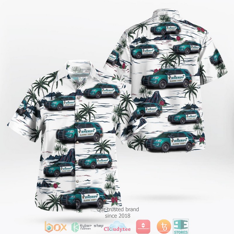 Alachua County Sheriff Ford Utility Interceptor Hawaii 3D Shirt Alachua County Sheriff Ford Utility Interceptor Hawaii 3D Shirt