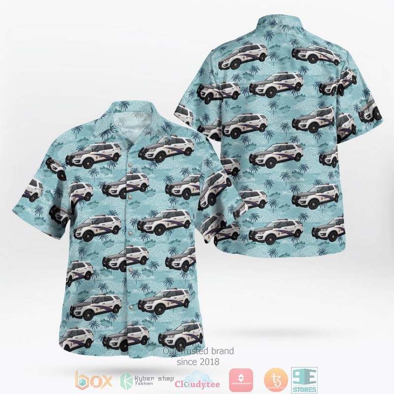 Alaska State Troopers Ford Police Interceptor Utility Hawaiian Shirt Alaska State Troopers Ford Police Interceptor Utility Hawaiian Shirt