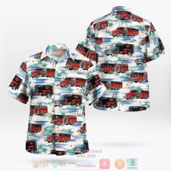 Albion Maine Albion Fire Rescue Hawaiian Shirt