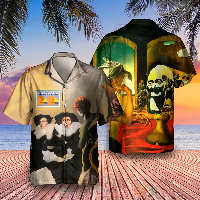 Alice Cooper Dada Album Hawaiian Shirt Alice Cooper Dada Album Hawaiian Shirt