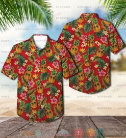 Alice Cooper Pineapple Short Sleeve Hawaiian Shirt