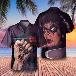 Alice Cooper Raise Your Fist And Yell Album Hawaiian Shirt