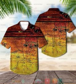 Alice Cooper Schools Out Short Sleeve Hawaiian Shirt