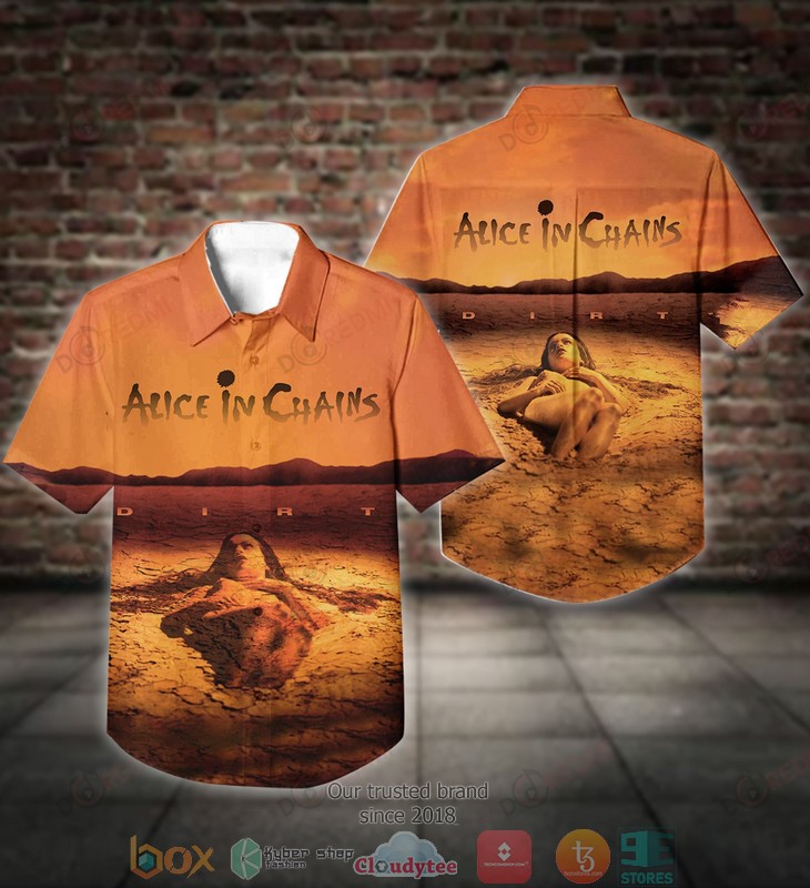 Alice In Chains Dirt Short Sleeve Hawaiian Shirt Alice In Chains Dirt Short Sleeve Hawaiian Shirt