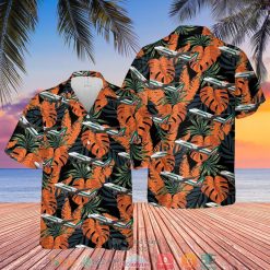 Alitalia Airbus A320 200 Short Sleeve Hawaiian Shirt