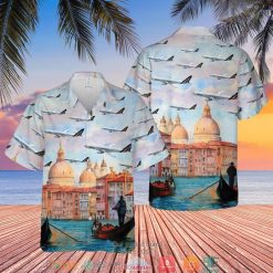 Alitalia Boeing 777 200Er Hawaiian Shirt 2