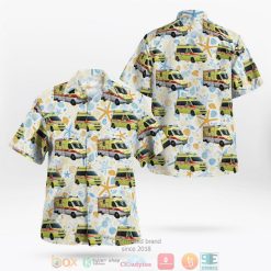 Ambulance Hinz Gmbh Berlin Germany Fleet Hawaiian Shirt