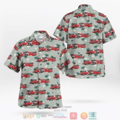Anchorage Fire Department Afd Fire Truck Hawaiian Shirt