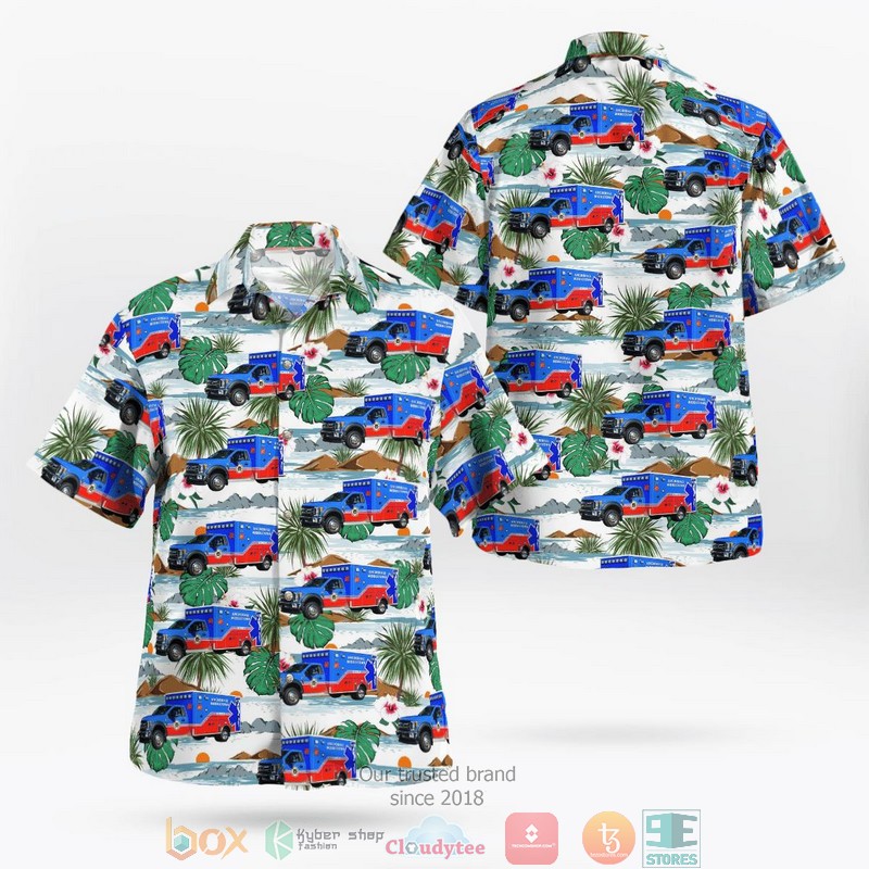Anchorage Middletown Fire Ems Middletown Kentucky White Hawaiian Shirt Anchorage Middletown Fire Ems Middletown Kentucky White Hawaiian Shirt