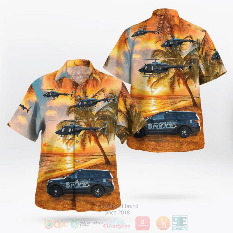 Anne Arundel County Sheriff Vehicles Hawaiian Shirt Anne Arundel County Sheriff Vehicles Hawaiian Shirt