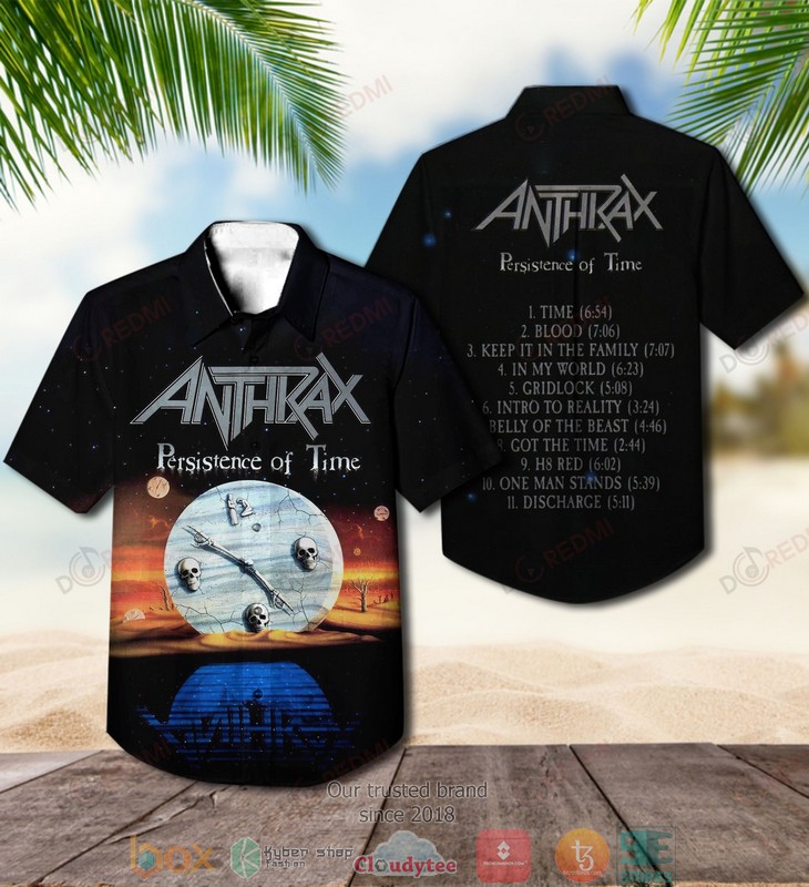 Anthrax Band Persistence Of Time Hawaiian Shirt Anthrax Band Persistence Of Time Hawaiian Shirt