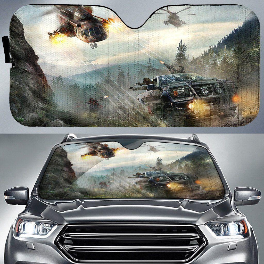 Arctic Combat 1 Car Auto Sun Shade Arctic Combat 1 Car Auto Sun Shade