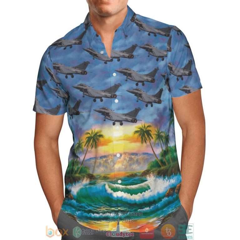 Armee-De-LAir-Et-De-LEspace-Aae-Dassault-Rafale-Hawaiian-Shirt-1